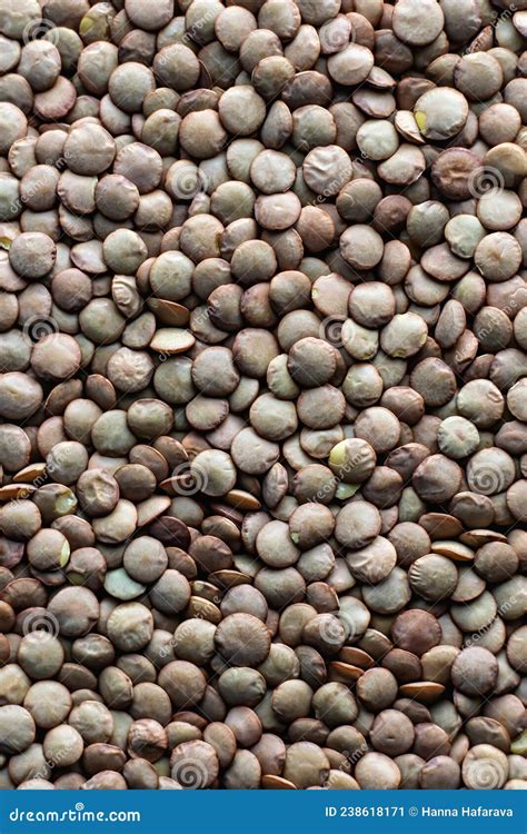 The Texture Of Lentil Top View Stock Image Image Of Uncooked Food