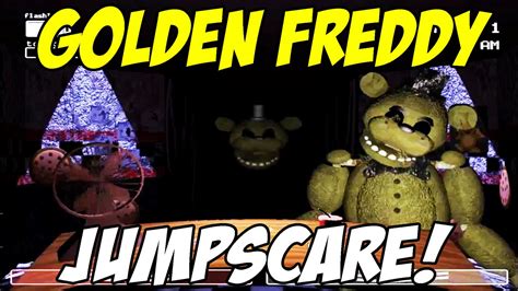 Golden Freddy Jumpscare The Return To Freddys 2 Gameplay