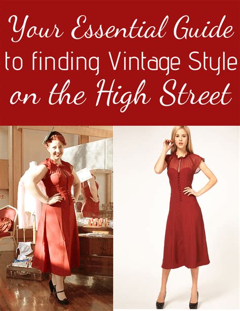 How To Find Vintage Style On The High Street Lipstick Lettuce And Lycra