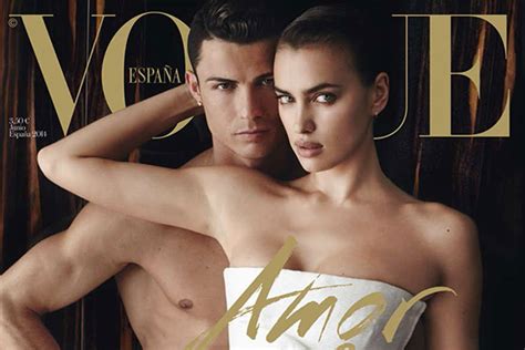Irina Shayk Mit Ronaldo Auf Vogue Cover