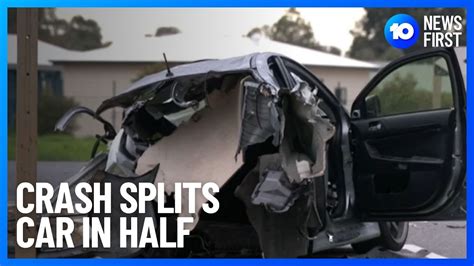Passenger Flees Serious Car Crash Scene 10 News First Adelaide Youtube