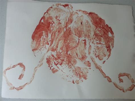Placenta Printing Is A Wonderful Way To Capture The Shape And Artistic