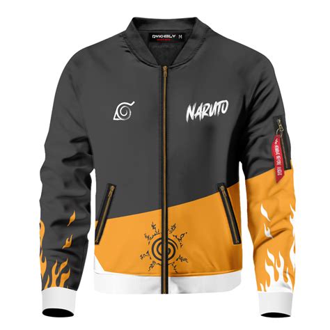 Naruto Style Bomber Jacket Fandomaniax Store