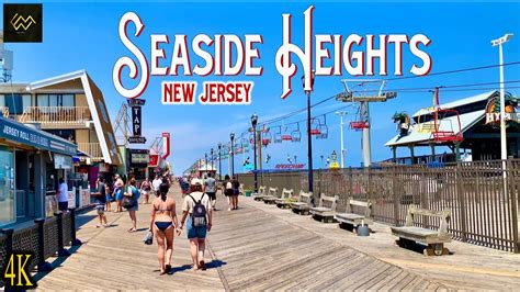 Seaside Heights New Jersey Boardwalk 2023 [4k] Youtube