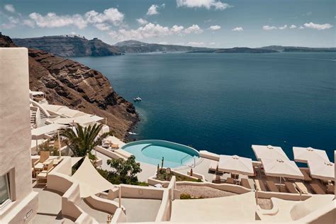 Mystique A Luxury Collection Hotel Santorini Greek Travel Pages