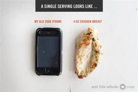 The size also equivalents to the size of a deck of playing cards. Portion Control For The Portion Control Challenged ~ Power ...