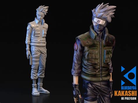Kakashi Character 3d Model Cgtrader