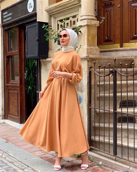 Yeni Kapananlar için En Uygun 15 Tesettür Elbise Modeli Muslim Fashion