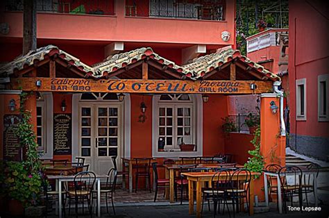Caferestaurantbar Doukades Corfu Greece Stopped On Our Way To