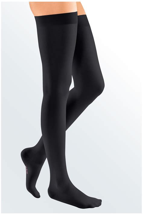 Mediven Elegance Class 2 Thigh Compression Stockings With Lace Topband Daylong