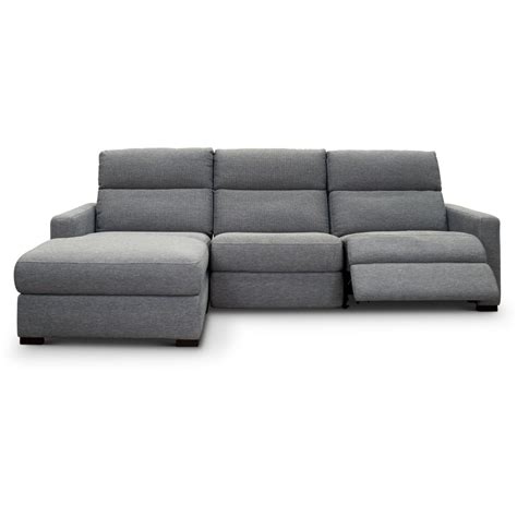 Blue 3 Piece Power Reclining Sectional Sofa With Rc Willey