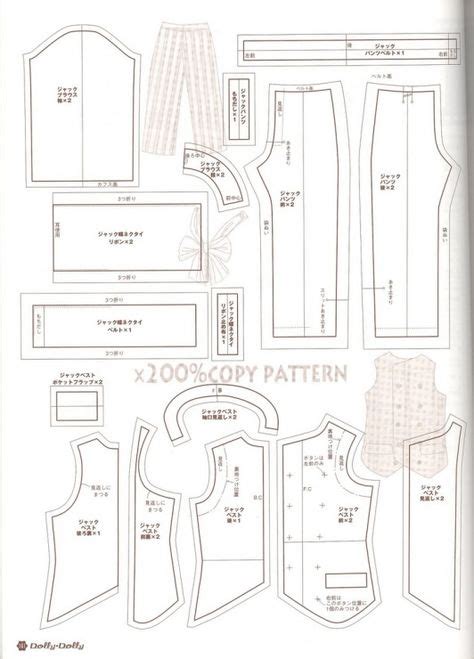 14 16 Scale Action Figure Clothes Patterns Free Ideas In 2021