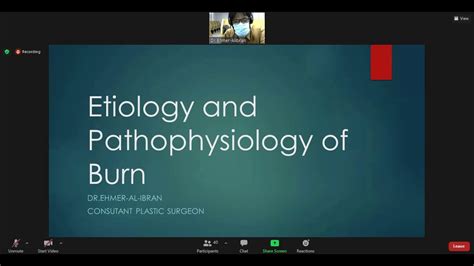 Etiology And Pathophysiology Of Burns Burns Youtube