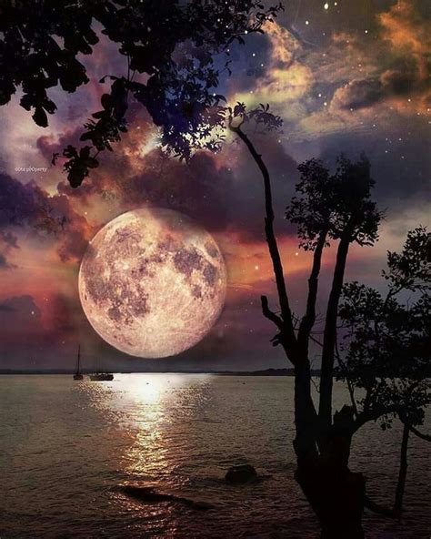 Awesome Beautiful Nature Beautiful Moon Beautiful Landscapes