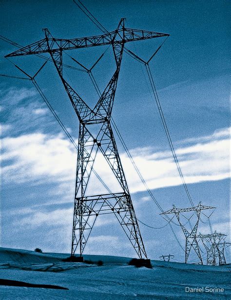 Southern California Power Lines By Daniel Sorine Redbubble