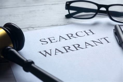 What Is A Search Warrant Kluwer Alert