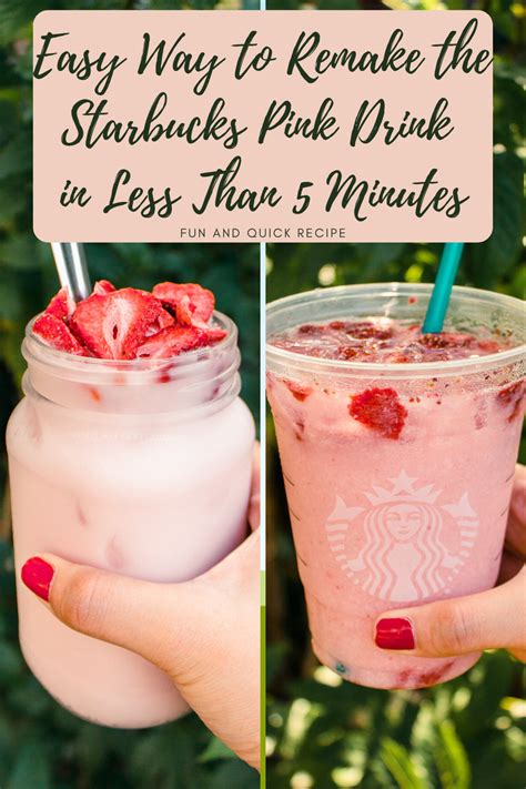 Starbucks Pink Drink Recipe Artofit
