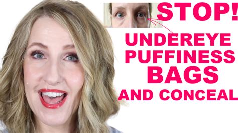 How To Get Rid Of Under Eye Puffiness And Bags Makeup For Mature Skin