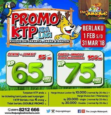 Berikut ini informasi harga tiket masuk (htm) candi prambanan. Wahana + Promo + Harga Tiket Masuk The Jungle Bogor 2019
