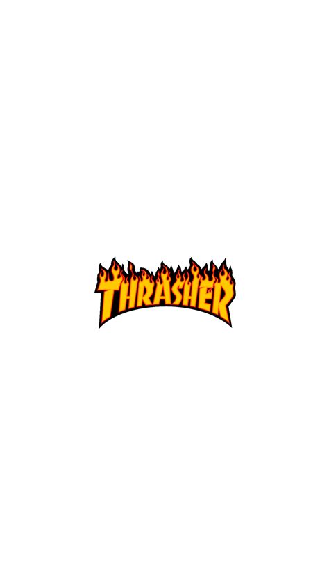 Freetoedit skater thrasher tumblr aesthetic tumblraesth. Thrasher Branco in 2019 | Aesthetic iphone wallpaper ...