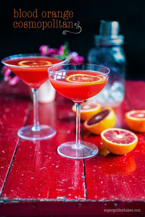 Blood Orange Cosmopolitan Cocktail
