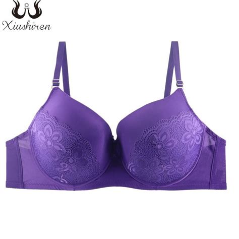 Buy Xiushiren Plus Size Lace Sexy Push Up Bras For Women Floral Underwire