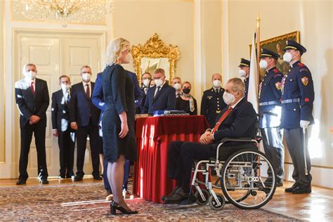 Jana Černochová Took The Office Of The Minister Of Defence Ministry Of Defence And Armed Forces