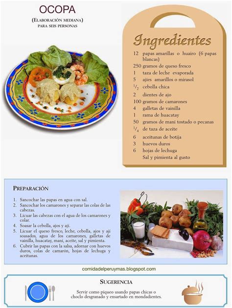 Por recetas cocina peruana deja un comentario. Resultado de imagen para recetas de comidas | Comida ...