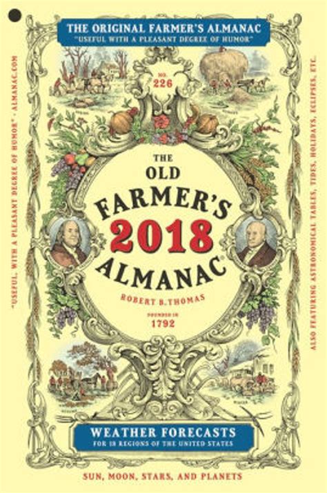 The Old Farmers Almanac 2018 The Beach Plum Company