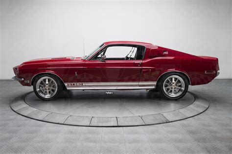 1968 Ford Shelby Mustang Gt350 Cars Fastback Red Classic Wallpaper