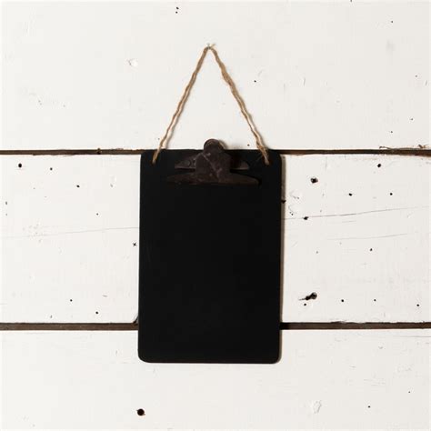 Hanging Black Clipboard Magnolia Chip And Joanna Gaines
