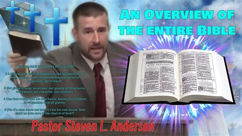 An Overview Of The Entire Bible Pastor Steven L Anderson Youtube