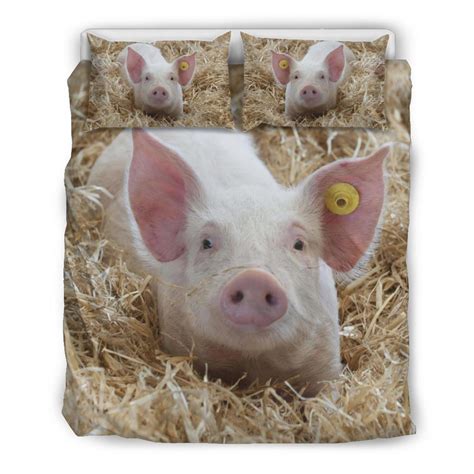 Bed sheets that define your style. Cute Baby Pig in Grass Bedding Set - Sand Creek Farm