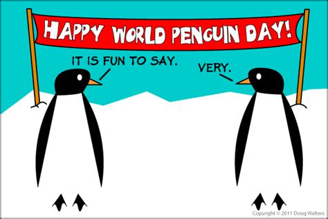 World Penguin Day Wos Library Media Center