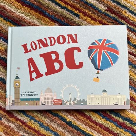 Discover London Abc Book Reading Alphabet Sightseeing Landmarks