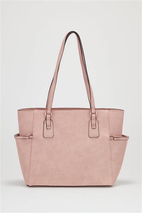 Laura Jones Multi Compartment Tote Bag In Blush By Strand Got Fashion