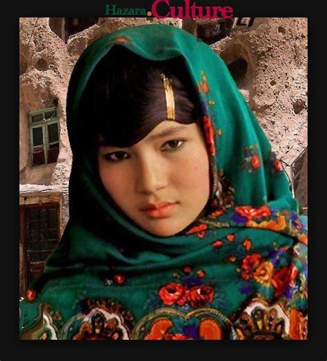 Hazara Girl Kadın Insan Kültür
