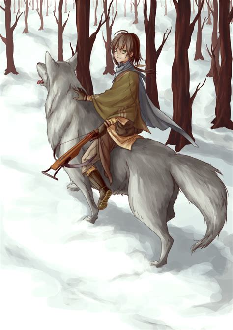 Wolf And Boy By Tinhan On Deviantart