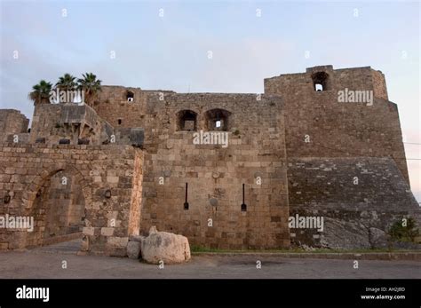 Crusader Fortress Citadel Of Raymond De Saint Gilles Tripoli Lebanon