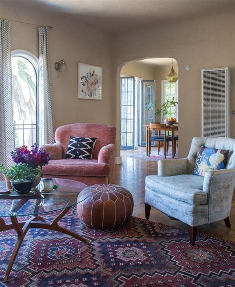 How much furniture should you buy? Allison's Silver Lake Charmer With a View | Living room ...