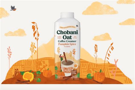 Chobani Oat Coffee Creamer Debuts In A Seasonal Dairy Free Flavor No