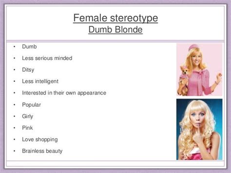 female stereotypes