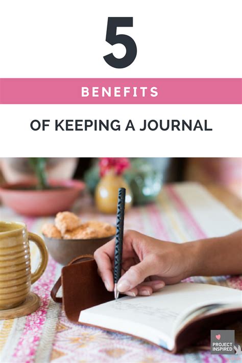 5 Benefits Of Keeping A Journal Project Inspired Keeping A Journal