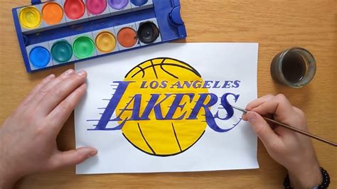 Use it in your personal projects or share it as a cool sticker on tumblr, whatsapp, facebook messenger, wechat, twitter or in other messaging apps. Los Angeles Lakers Logo Drawing