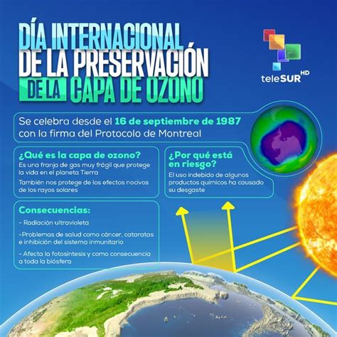 D A Internacional De La Preservaci N De La Capa De Ozono In Flo