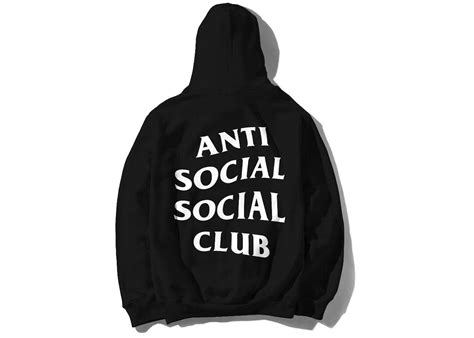 Anti Social Social Club Mind Games Hoodie Ss20 Black Ss20