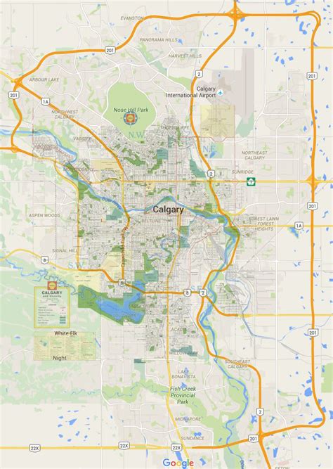 Since Were Sharing Old Maps Shell Calgary City Map 1966 Rcalgary