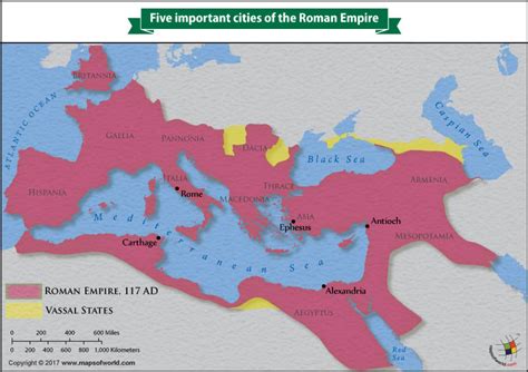Roman Empire Map At Its Height