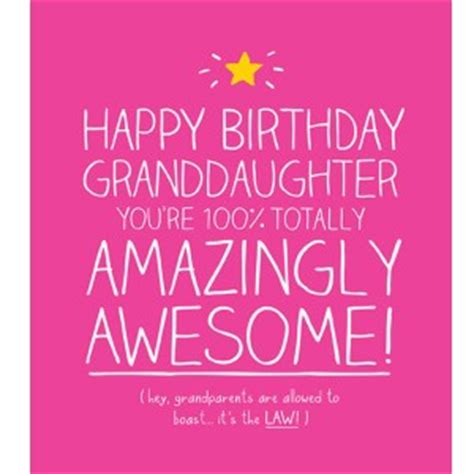 I'm so happy you don't take after your father (i'm forced to love him). Happy 13th Birthday Granddaughter Quotes. QuotesGram