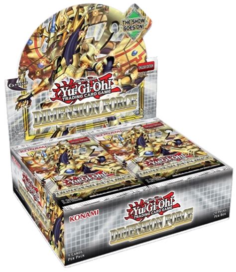 Yu Gi Oh Dimension Force Booster Box Hills Wholesale Gaming